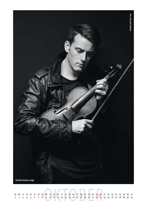 Portraitfoto eines Orchester Geiger