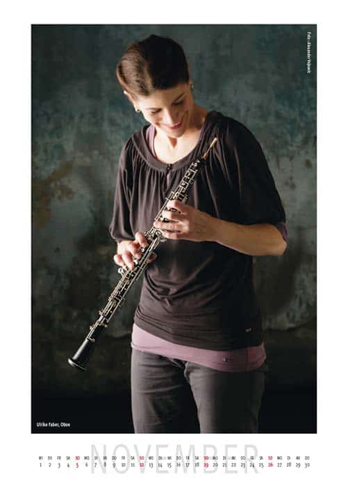 Portraitfoto einer Oboe-Musikerin